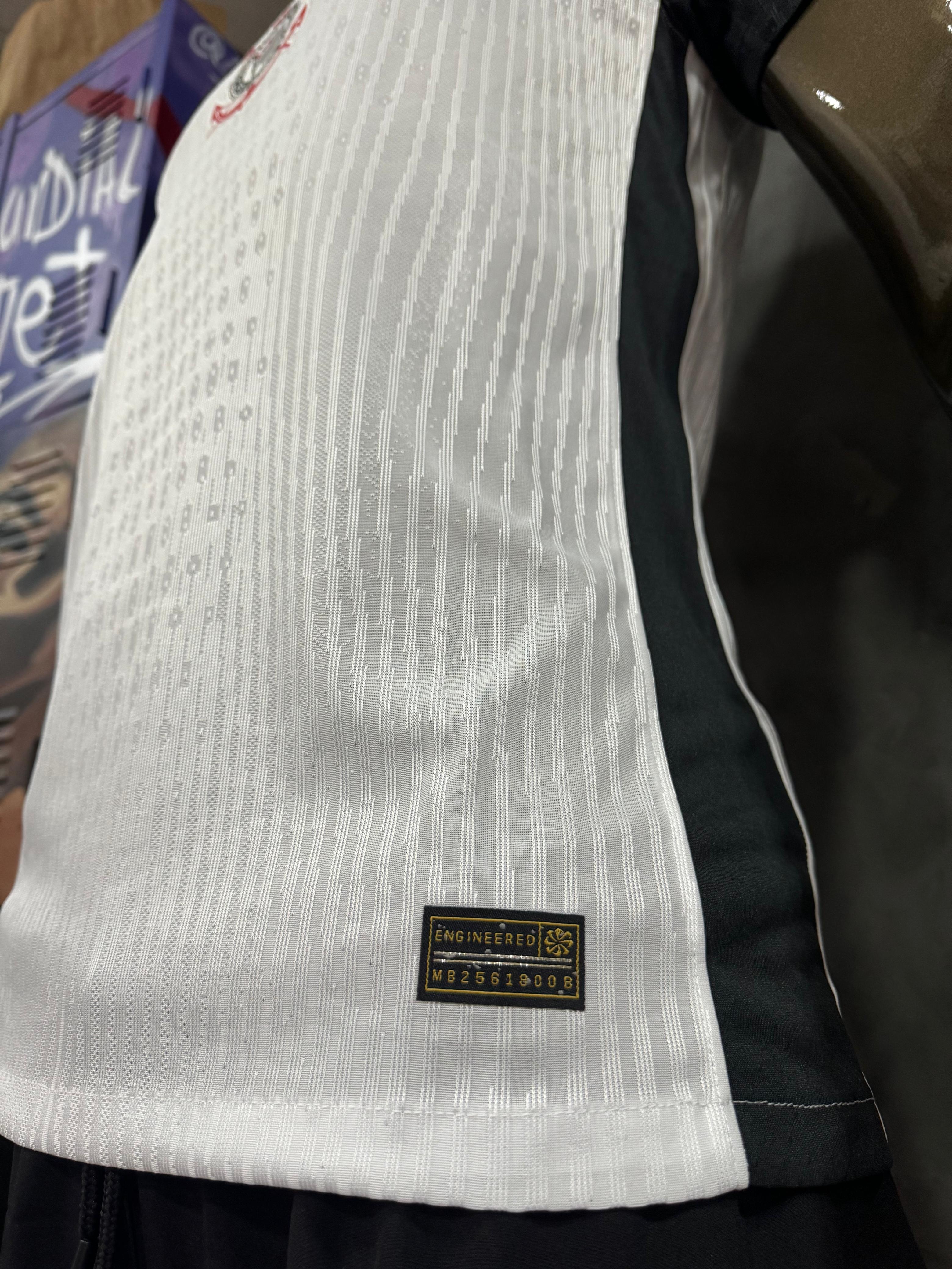 Modelo Jogador Corinthians I 2025/26 Nike Branco