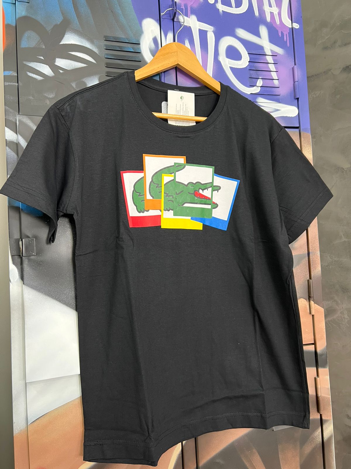 Camiseta Lacoste Preto