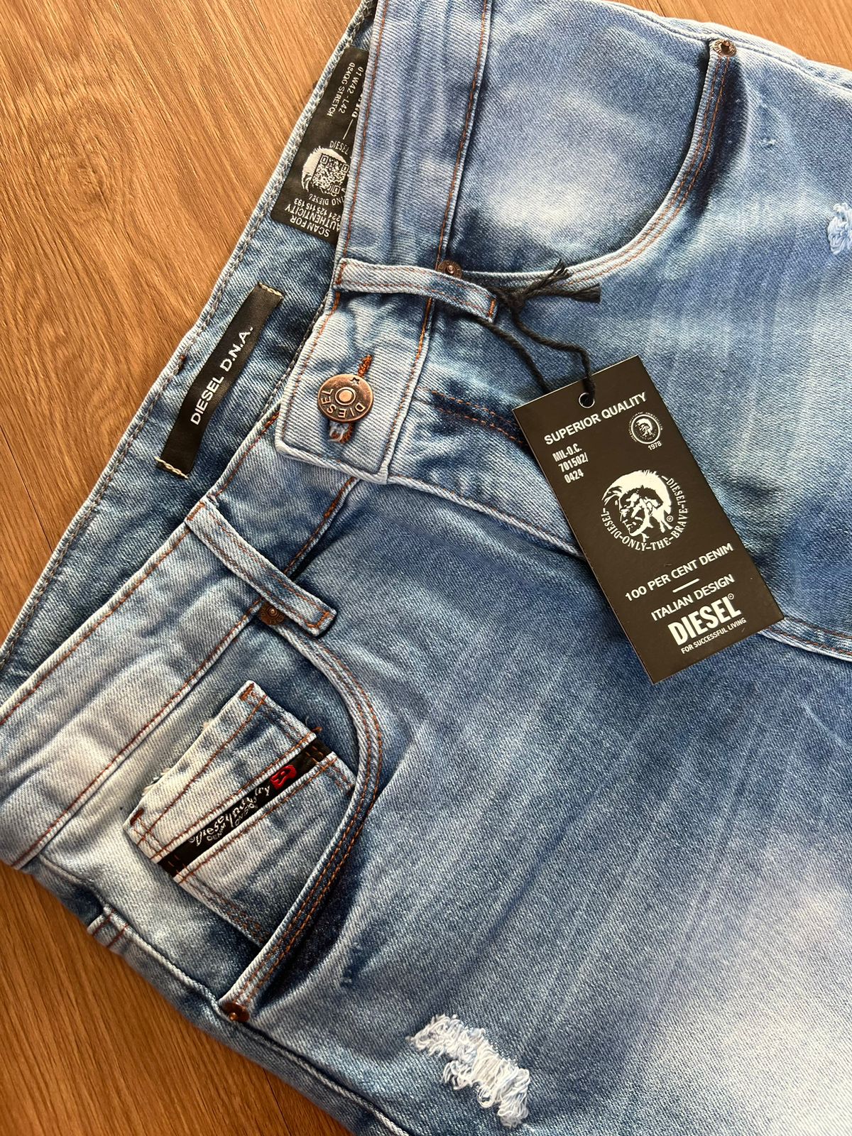 Calça jeans Diesel Azul