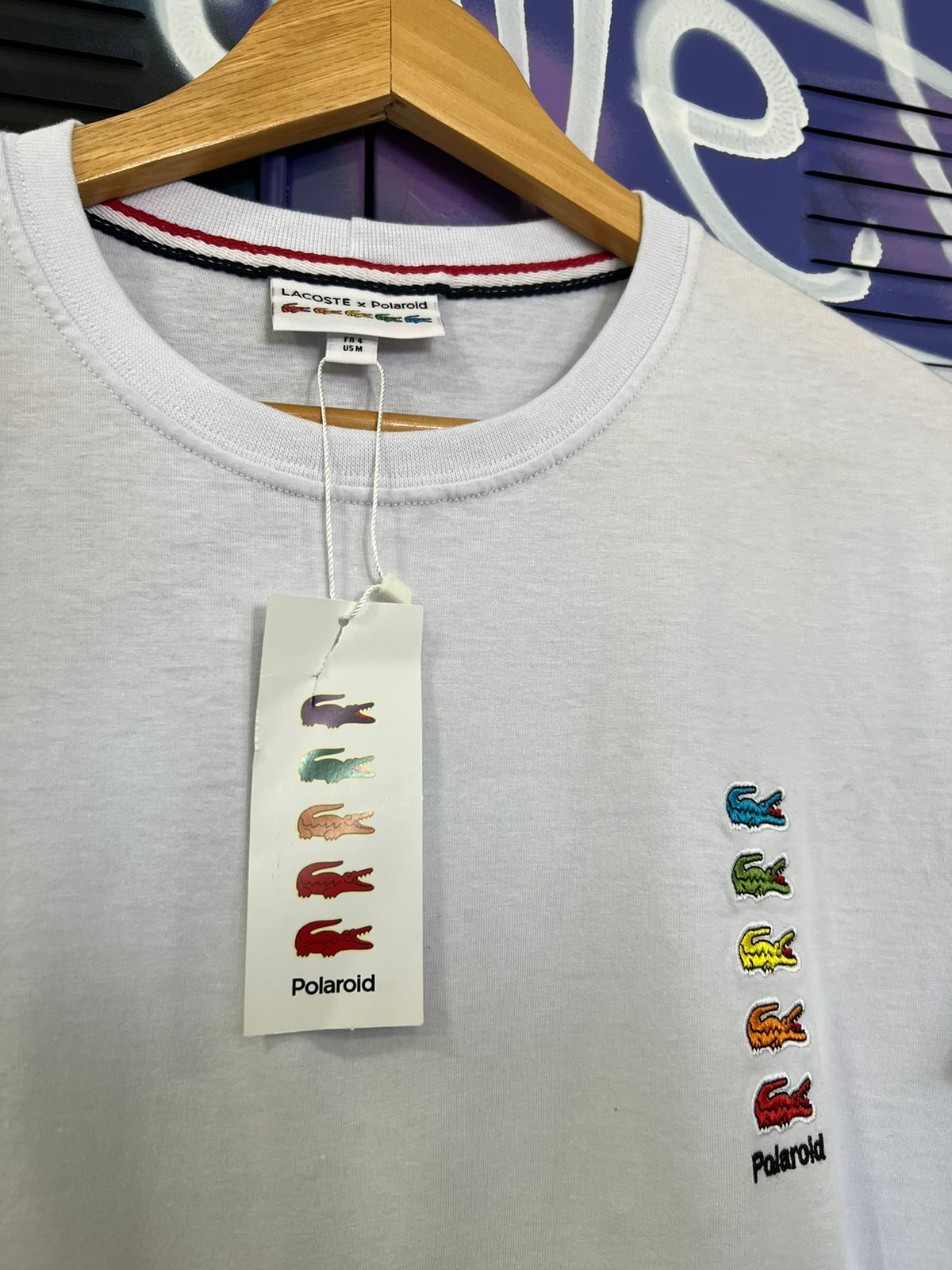 Camiseta Lacoste Branca