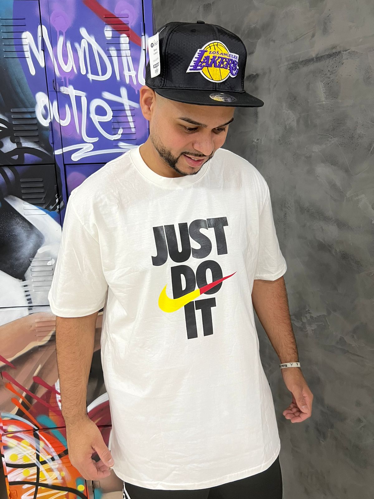 Camiseta Plus Nike Branco