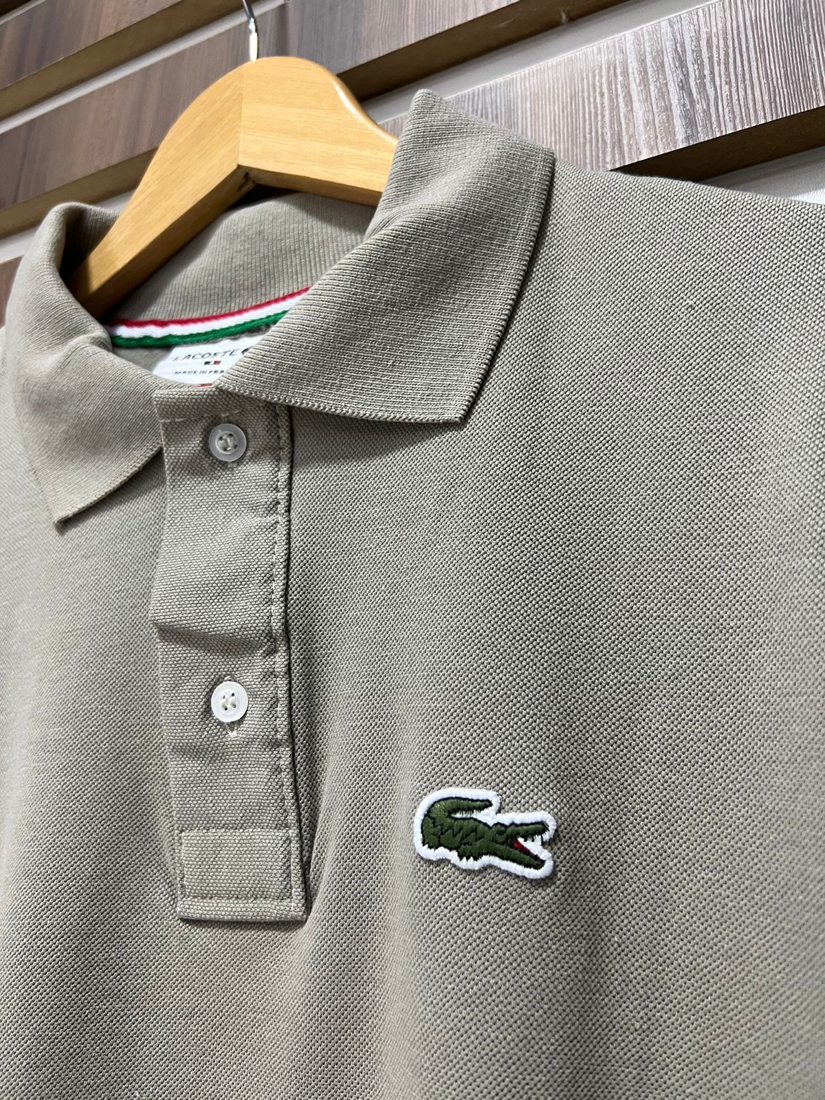 Gola Polo Lacoste Bege
