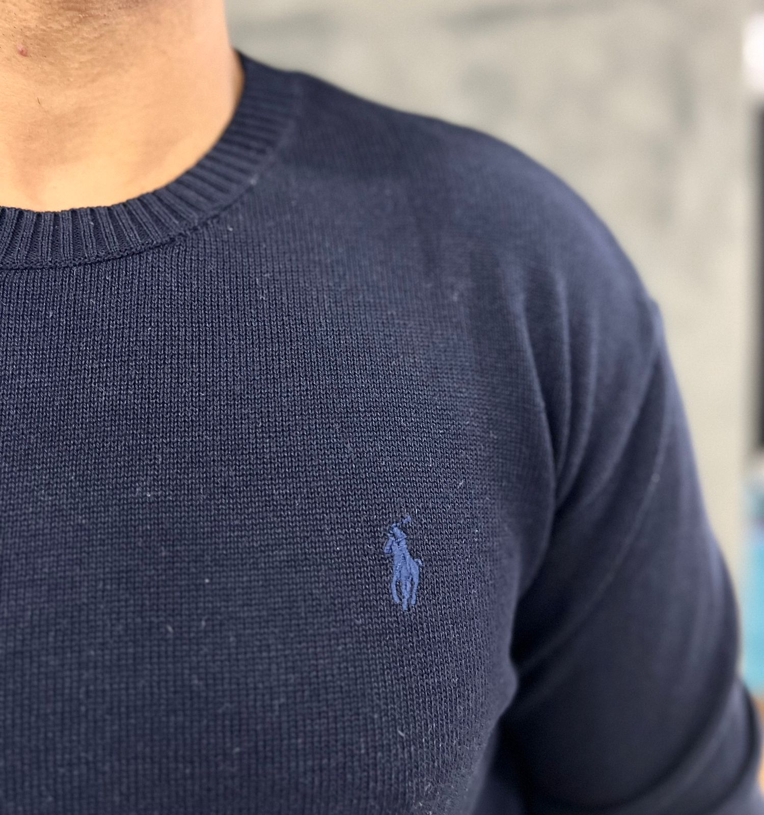 Suéter Ralph Lauren Azul