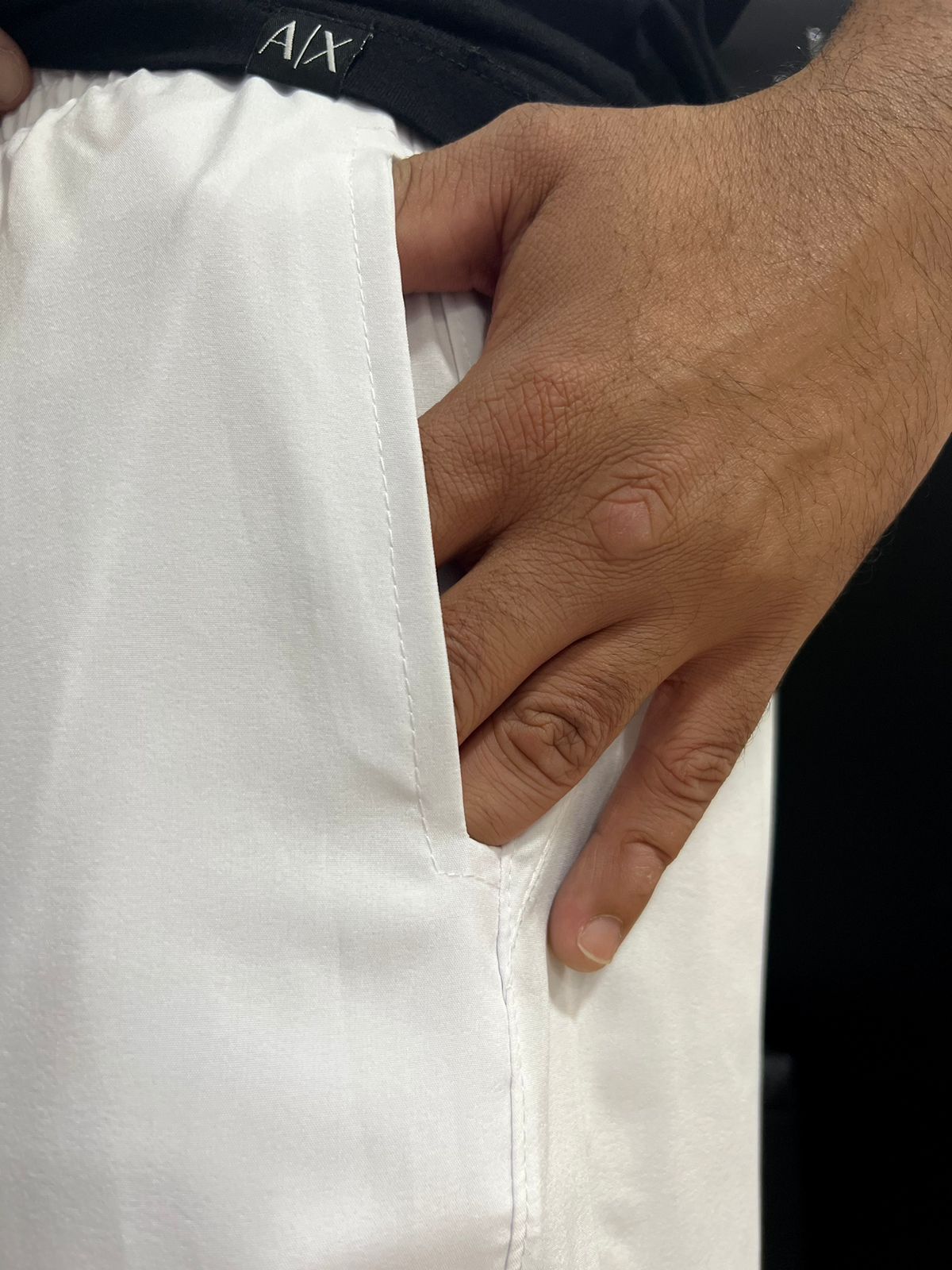 Bermuda DriFit Hugo Boss Branco