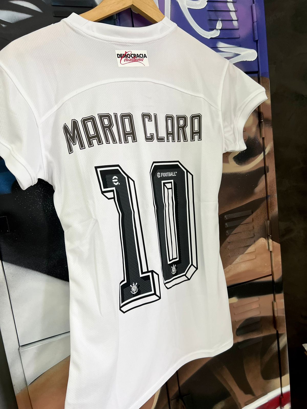 Camisa Corinthians Personalizada (Feminina) Nike Branco