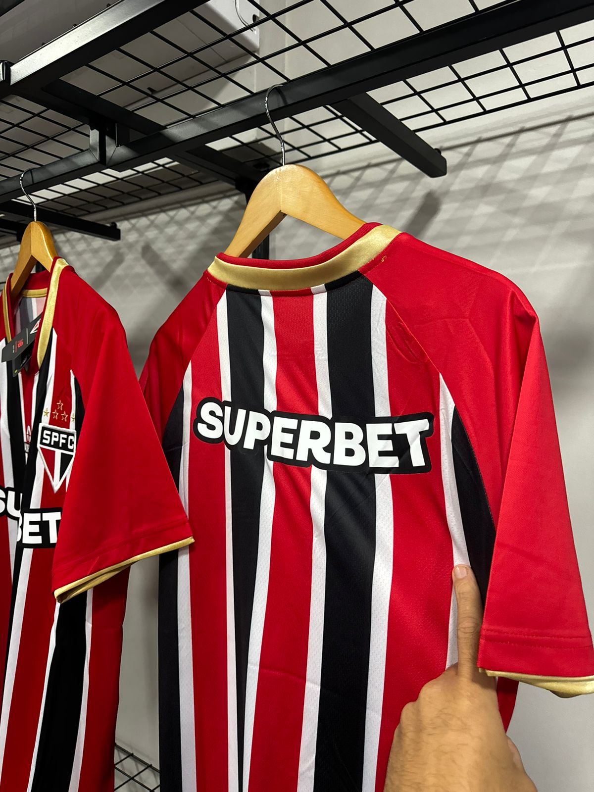 Camisa São Paulo II 25/26 New Balance Vermelha