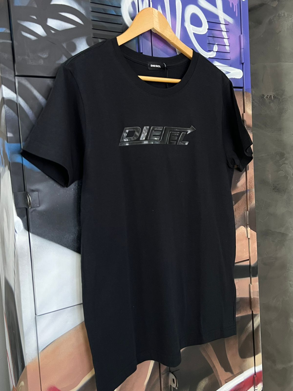 Camiseta Linha Griff Diesel Preto