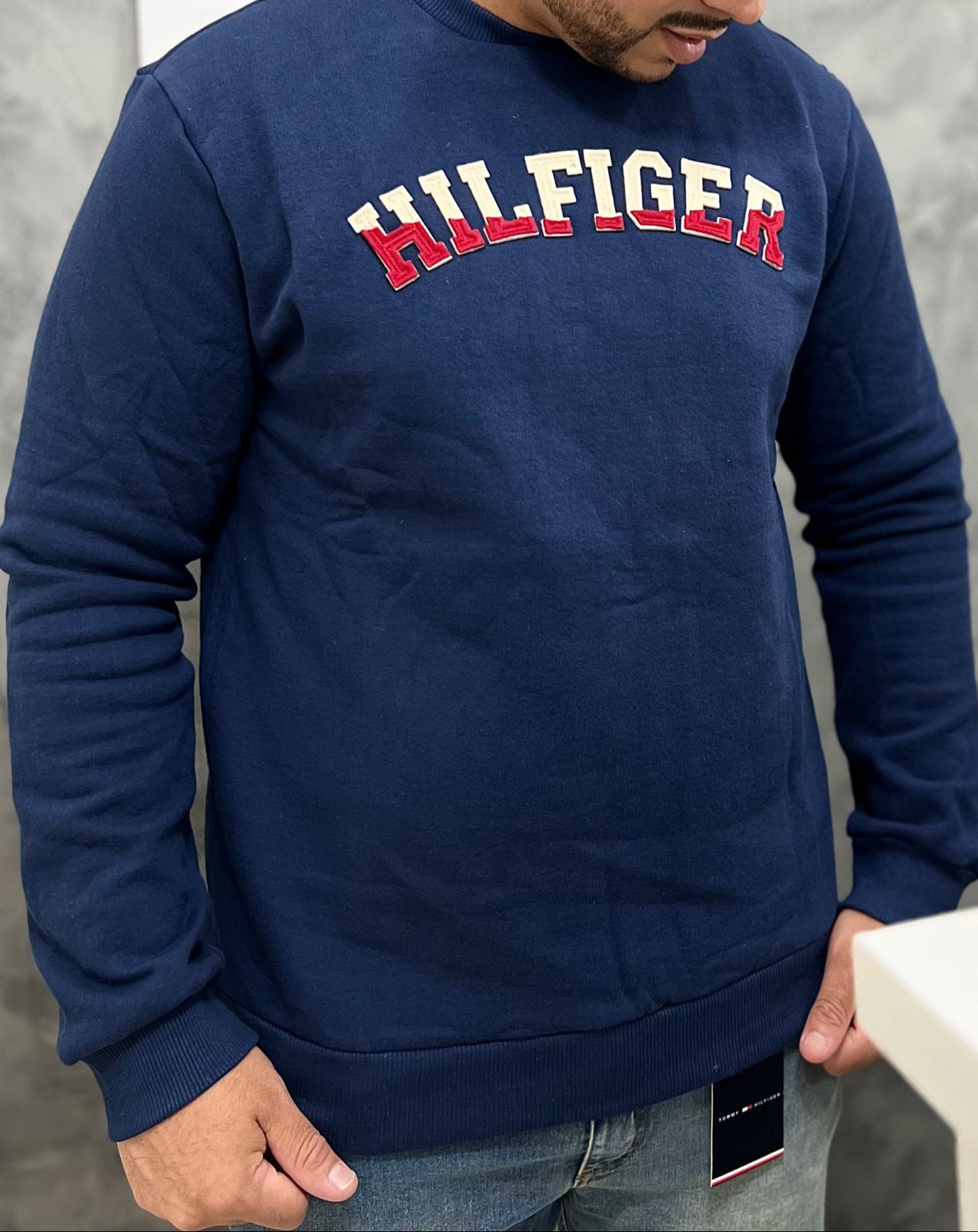 Blusa Importada Tommy Azul