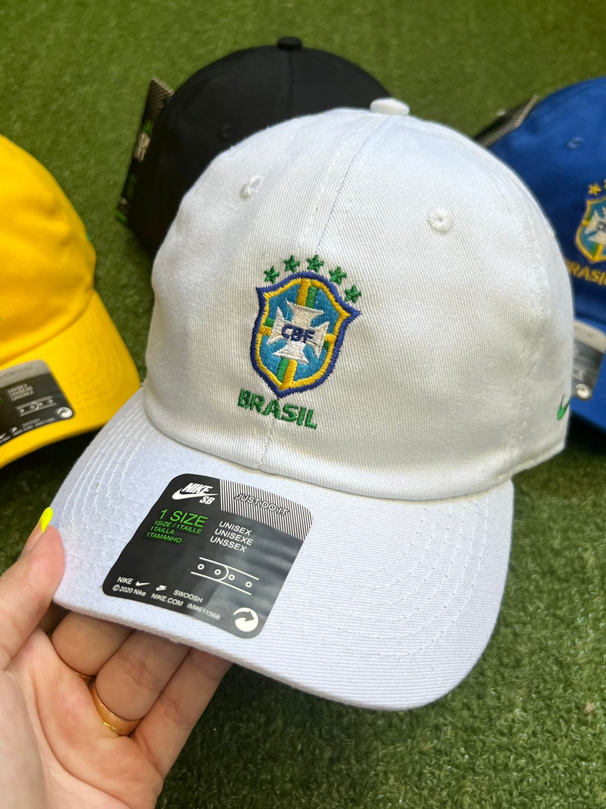 Boné Do Brasil Nike Branco