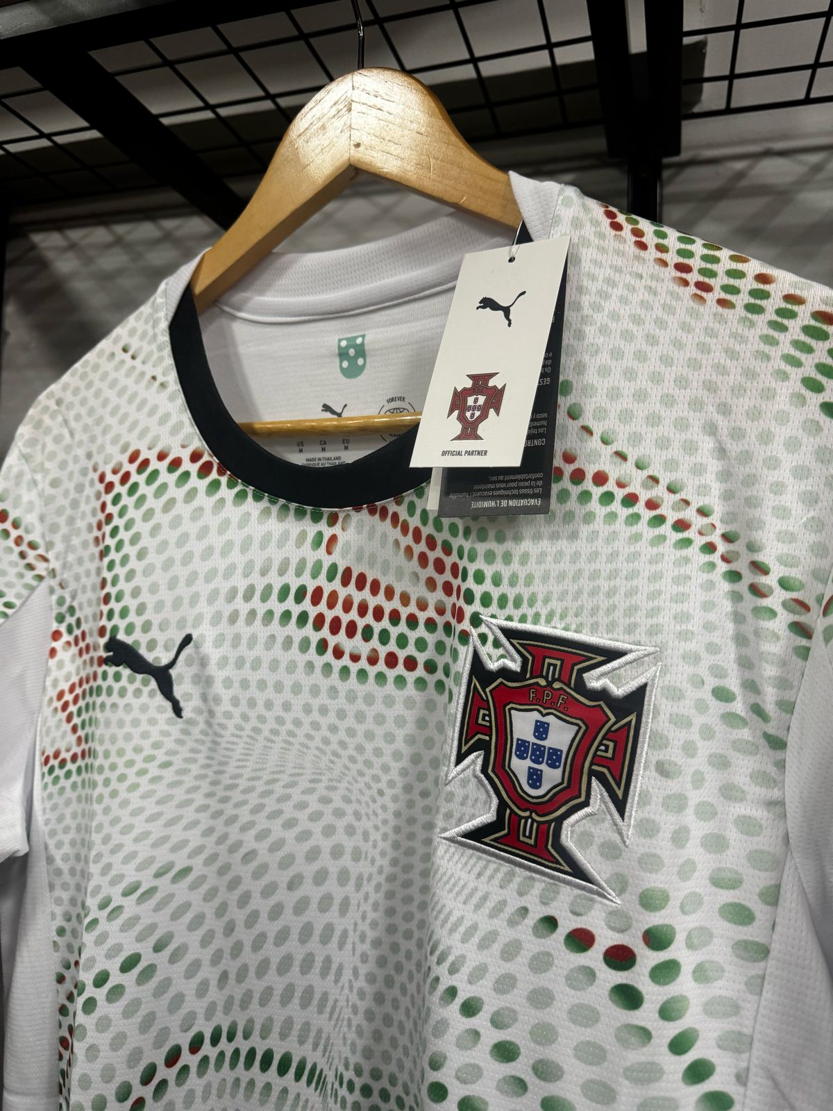Camisa Portugal 25/26 Puma Branca