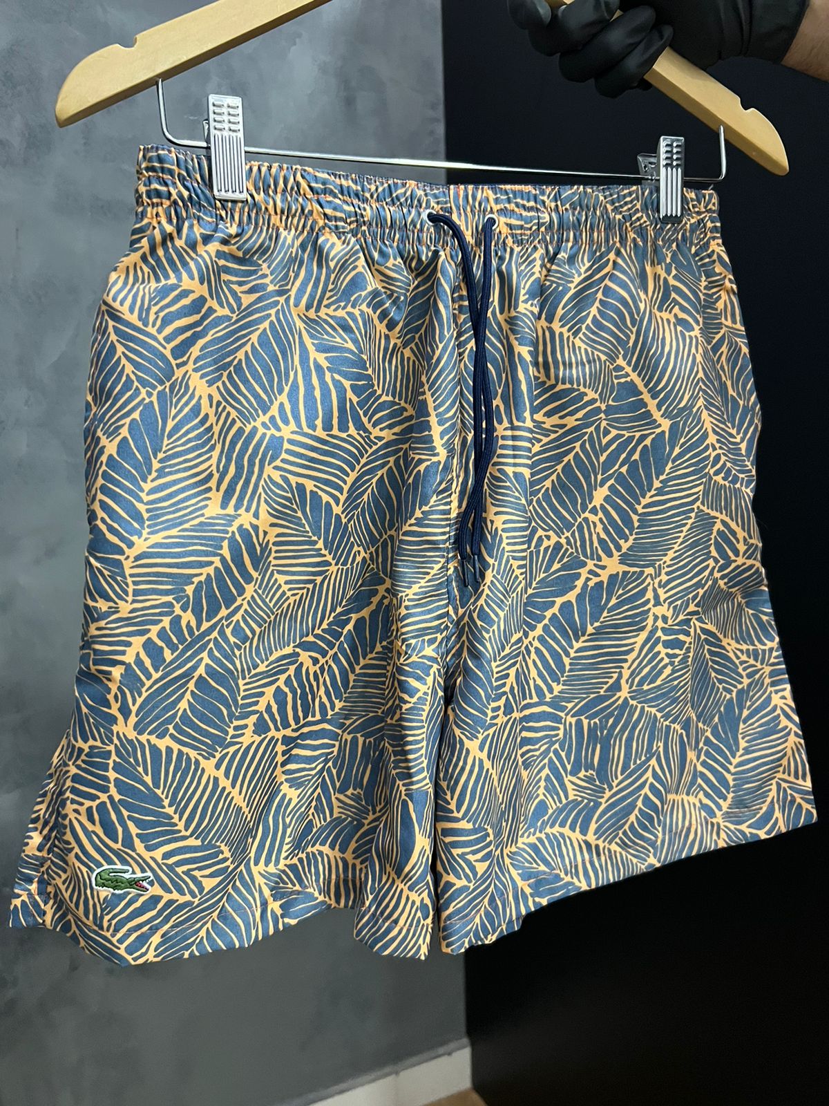 Shorts Praia Lacoste Laranja