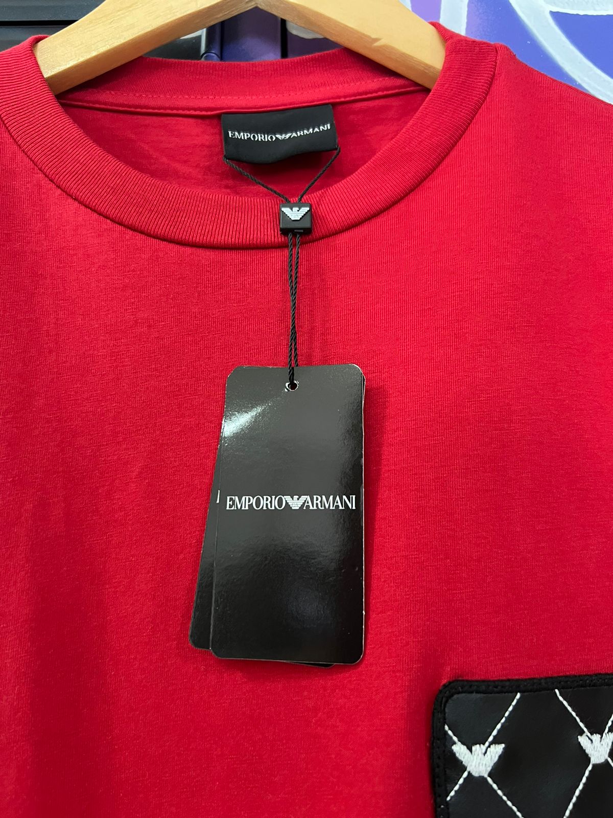 Camiseta Linha Griff Armani Vermelho