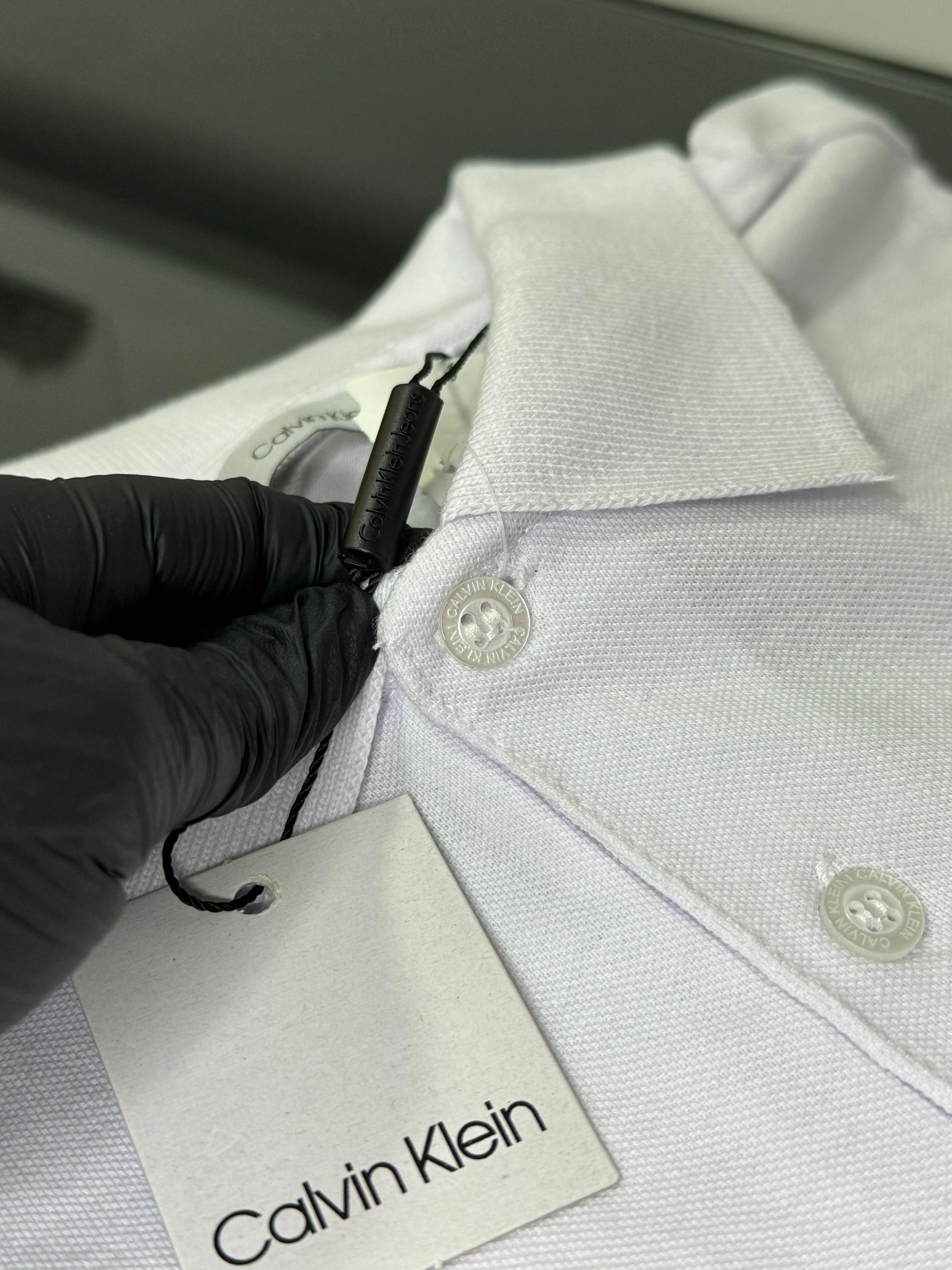 Gola Polo Calvin Klein Branca