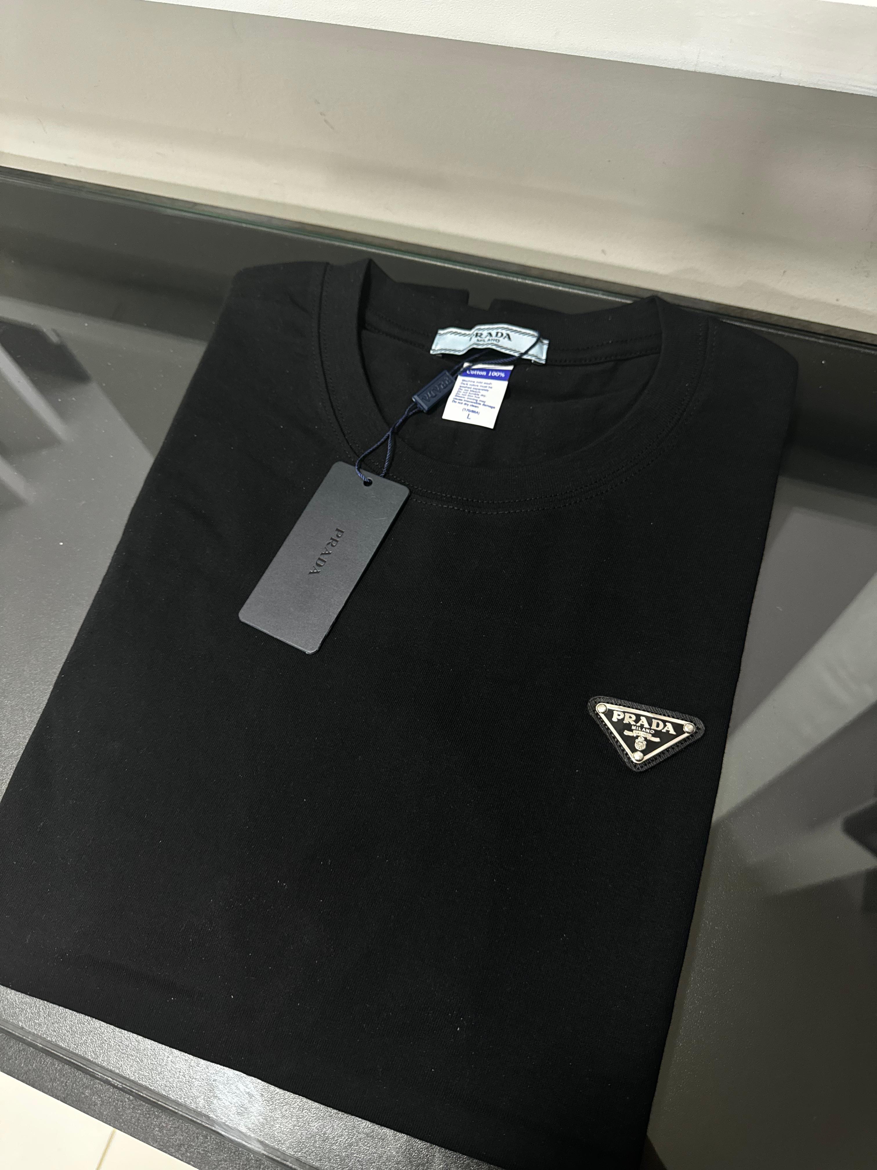 Camiseta Importada Prada Preto