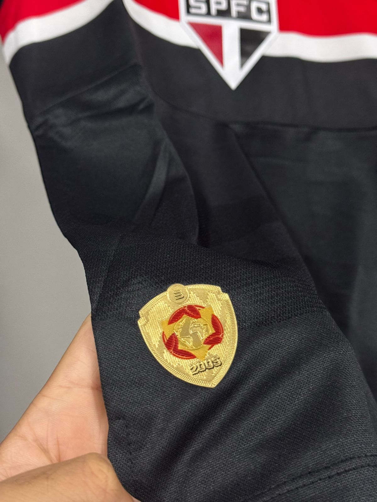 Modelo Jogador São Paulo III 25/26 Feminina New Balance Preto