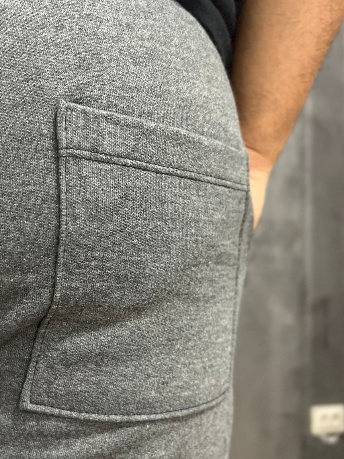 Calça Moletom Lacoste Cinza