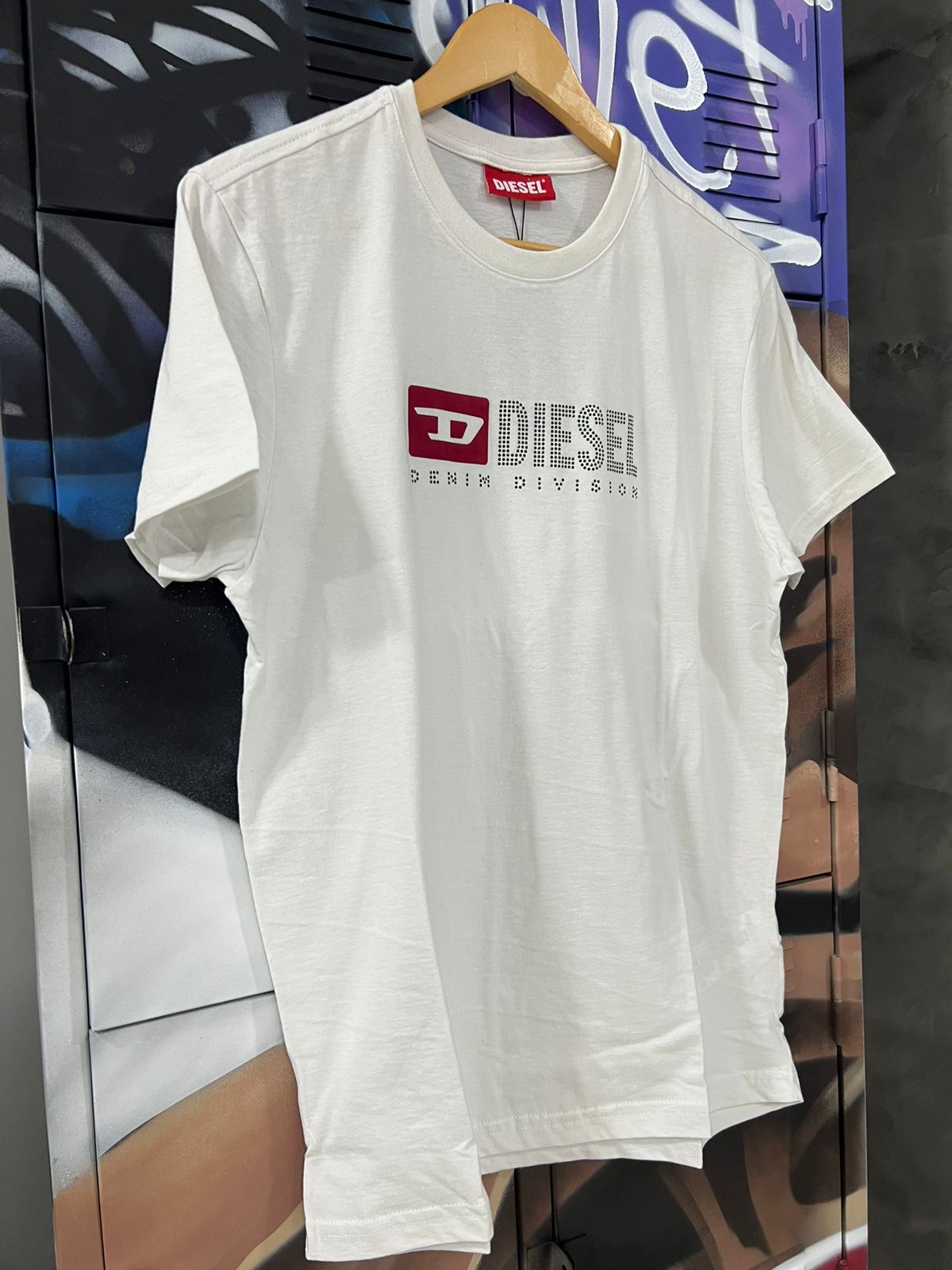 Camiseta Linha Griff Diesel Branco