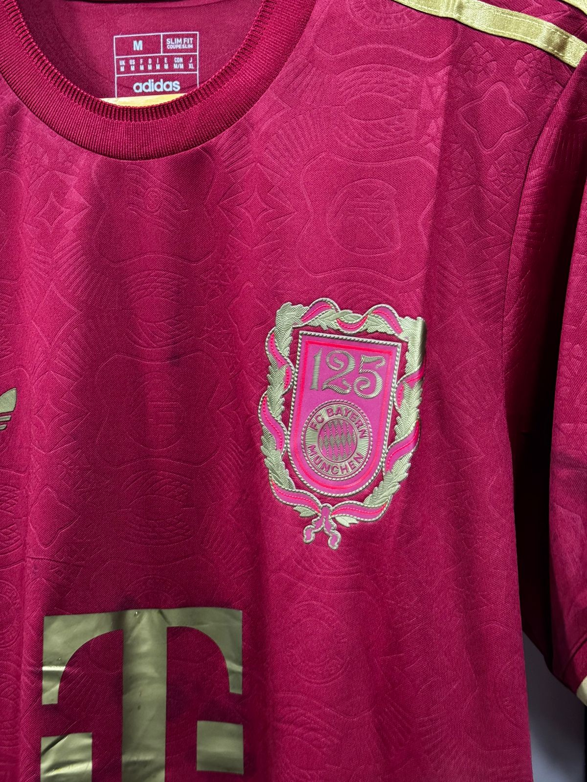 Camisa Bayern München 25/26 Adidas Vermelha