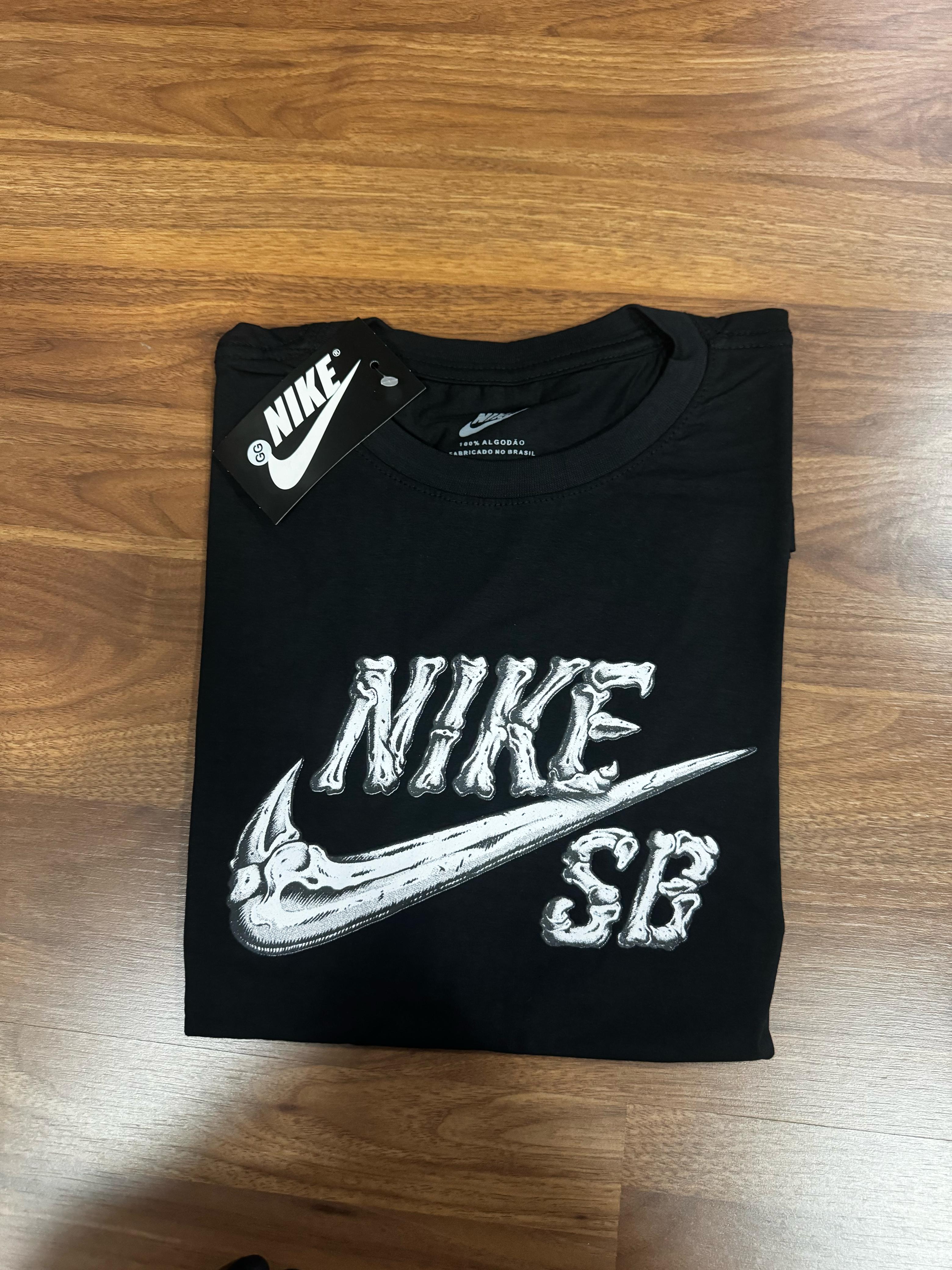 Camiseta Algodão Nike Preto