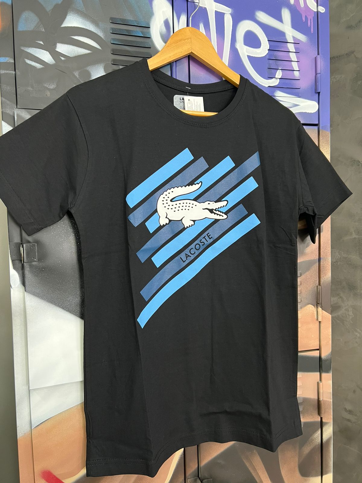 Camiseta Lacoste Preto