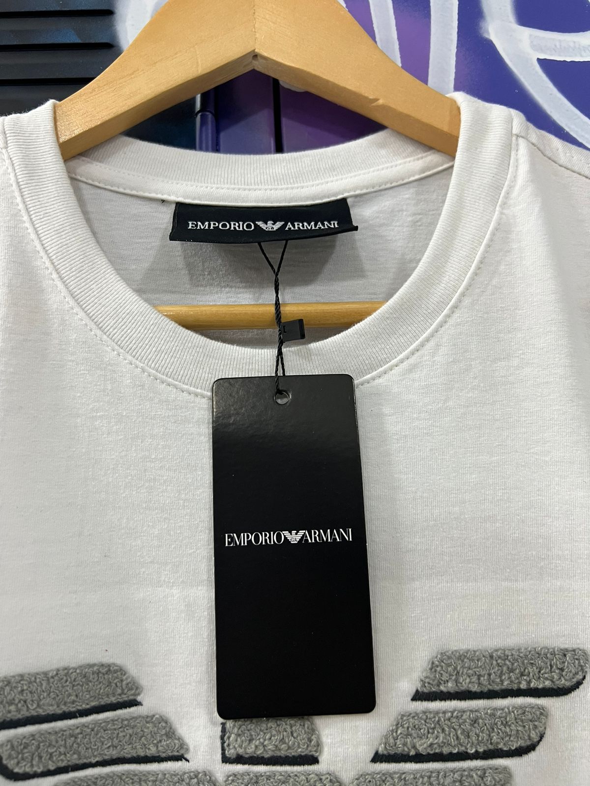 Camiseta Linha Griff Armani Branco