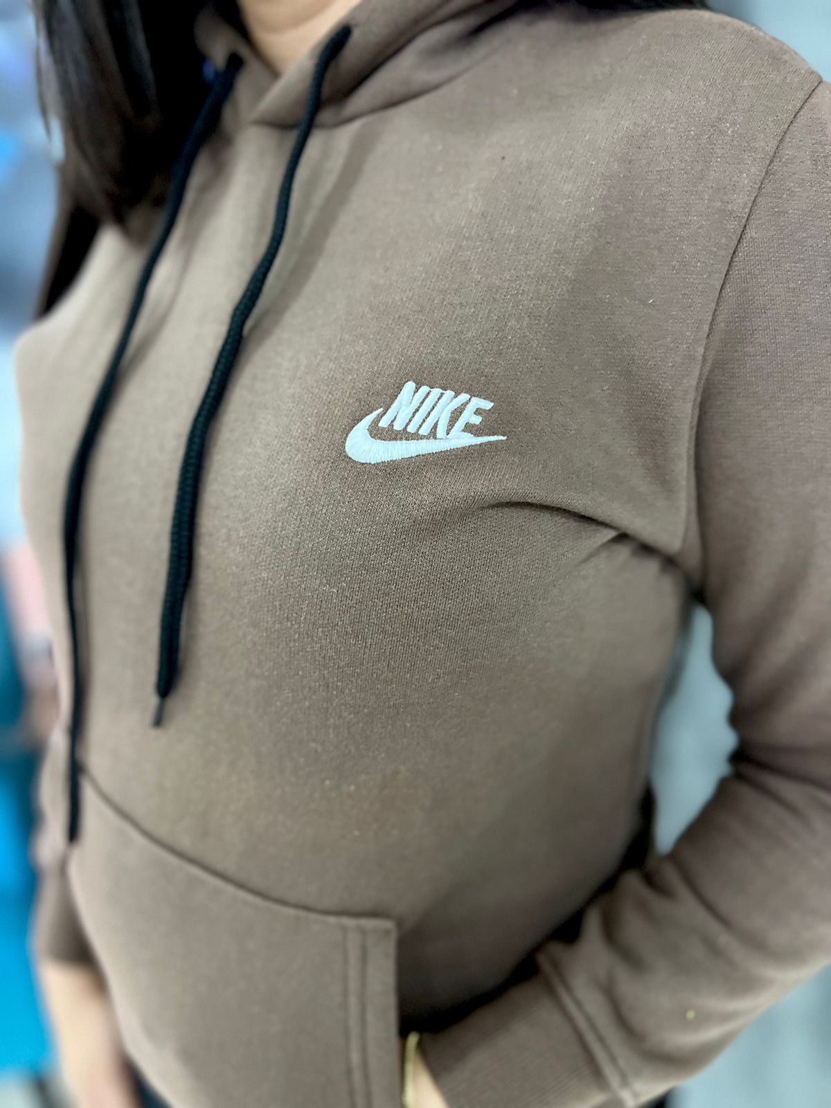 Blusa Moletom Nike Marrom