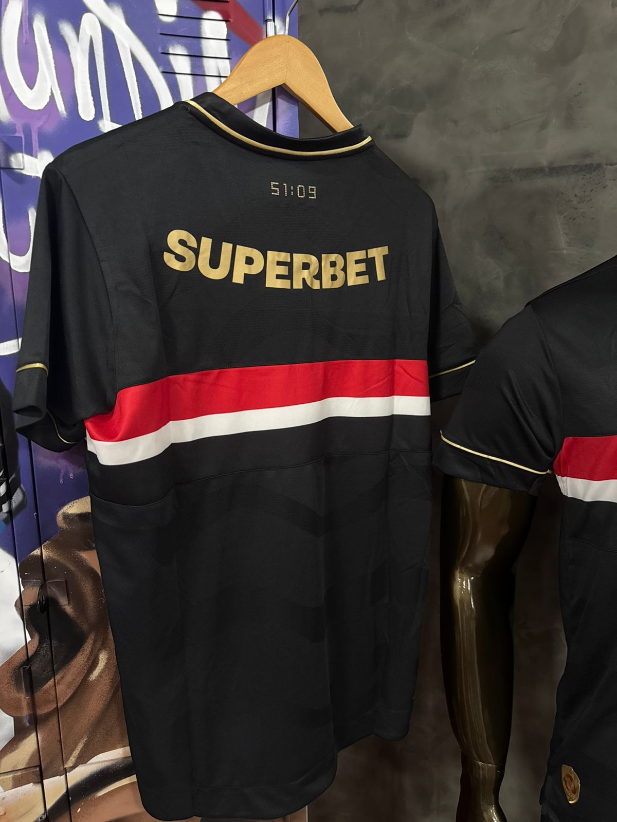 São Paulo III 25/26 New Balance Preto