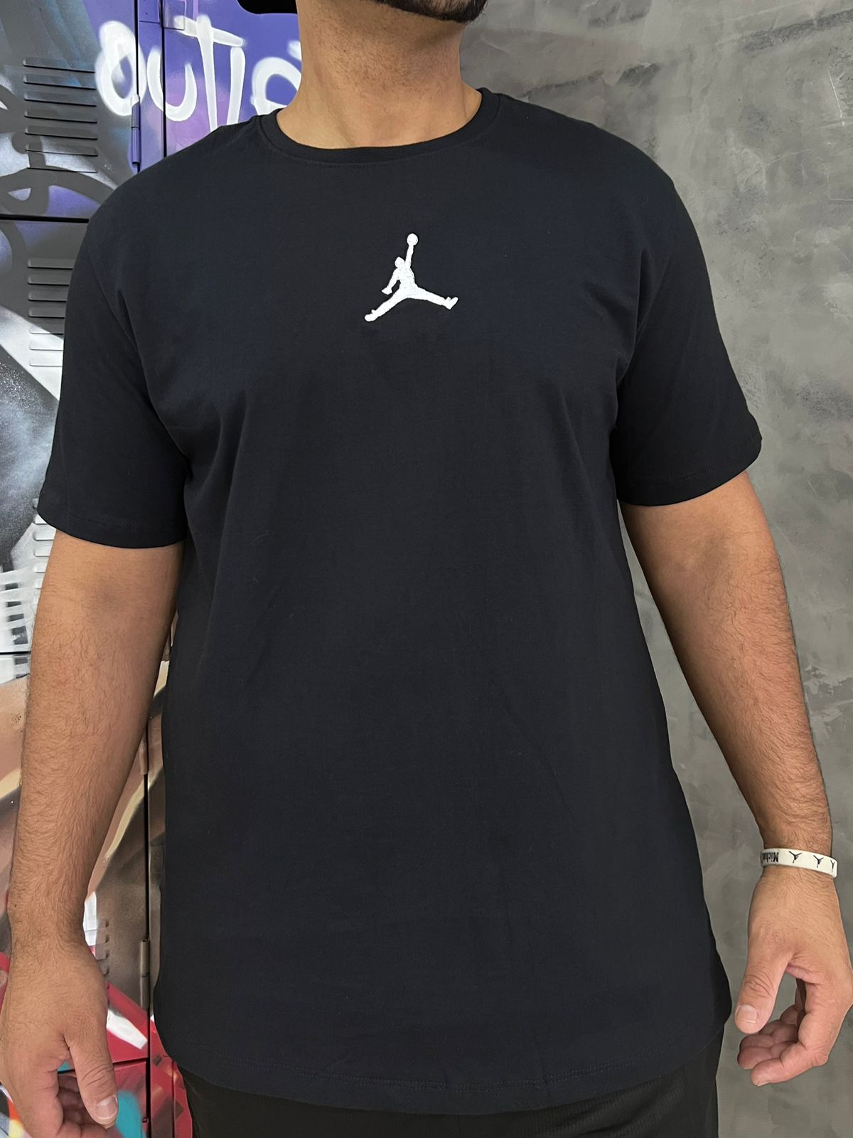 Camiseta Jodan Linha Confort Jordan Preto