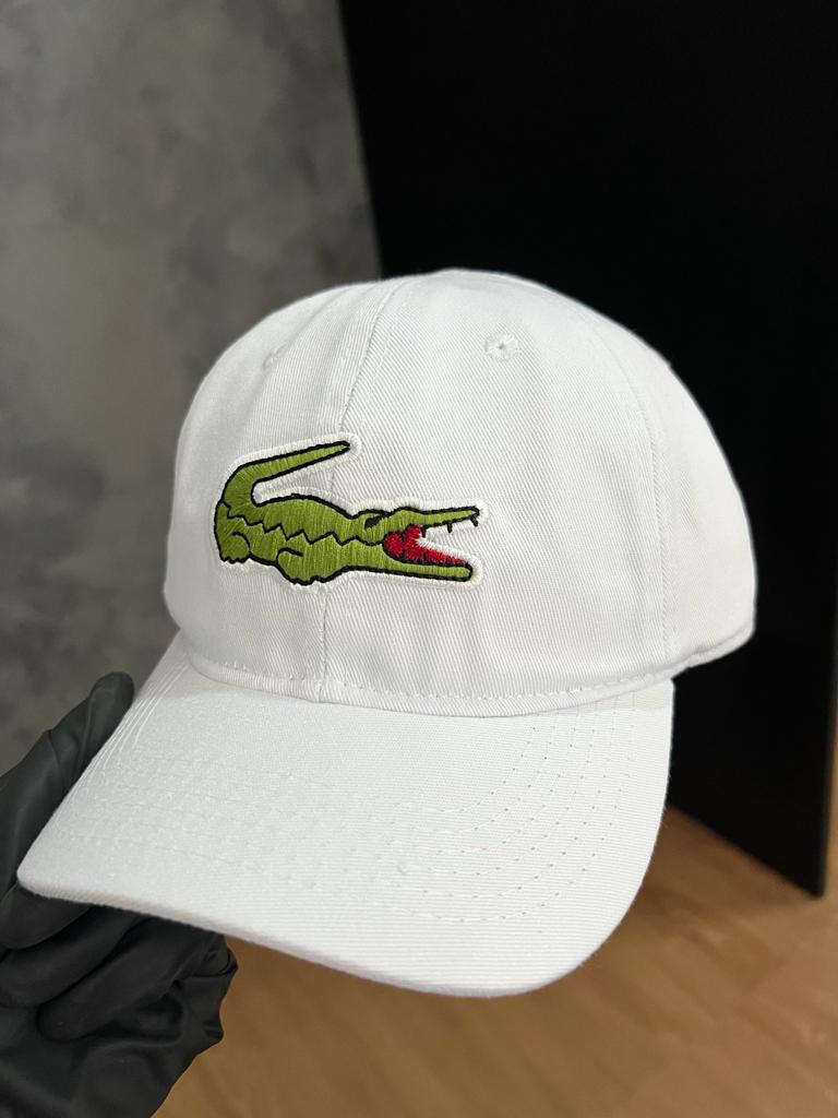 Boné Big Croc Lacoste Branco
