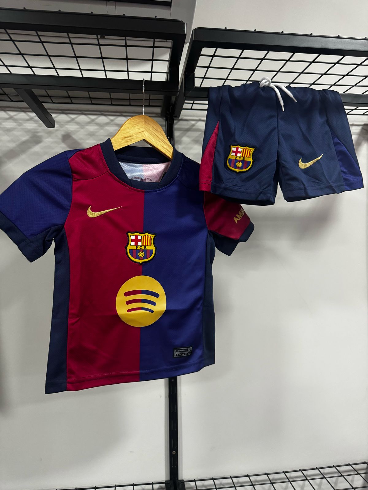 Conjunto Barcelona I 2024/25 Nike Azul