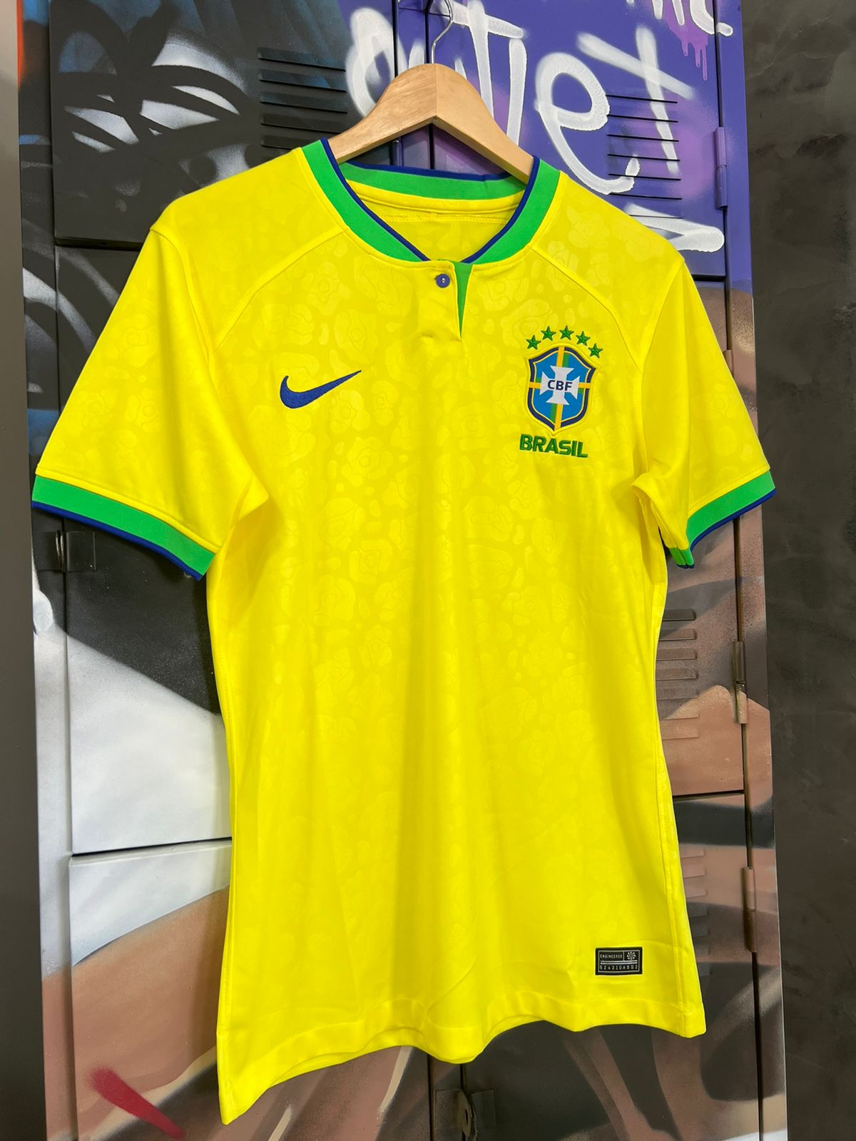 Brasil Feminina Nike Amarela