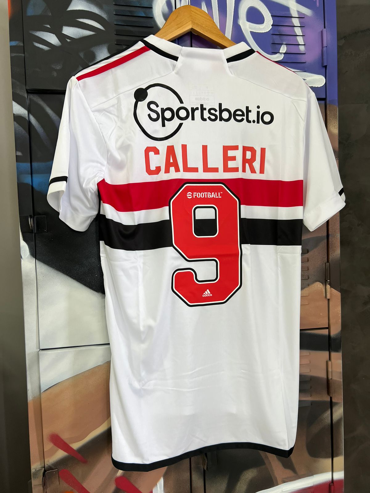 Camisa São Paulo Personalizada Adidas Branco