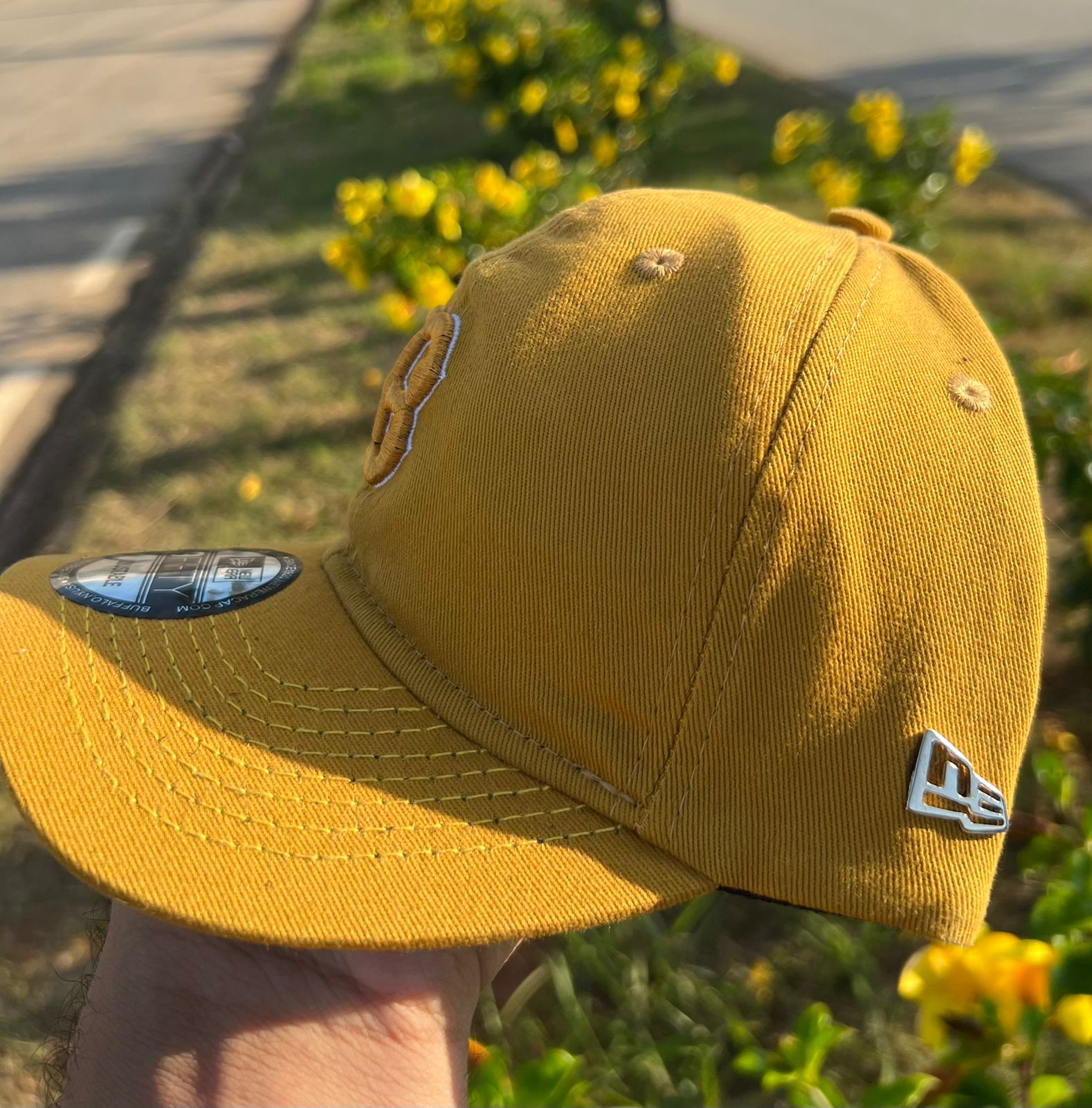 Boné Boston New Era Amarelo