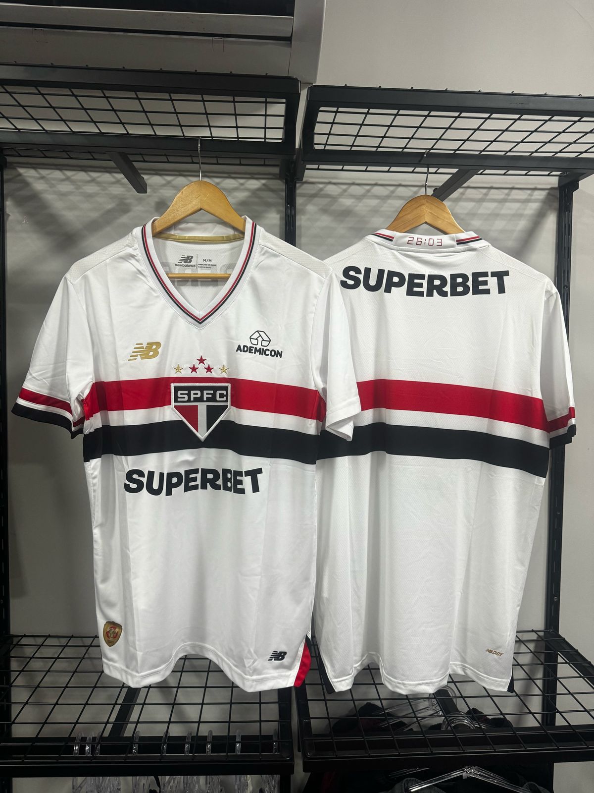 São Paulo 25/26 New Balance Branca