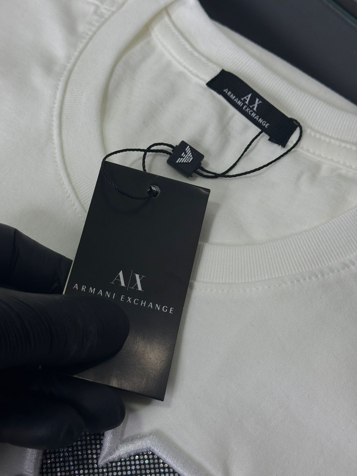 Camiseta Linha Importada Armani Branco