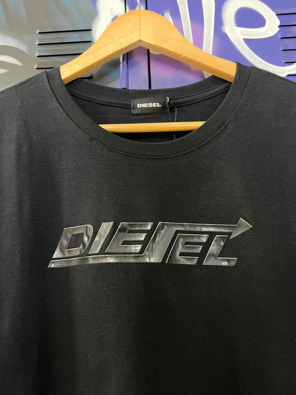 Camiseta Linha Griff Diesel Preto