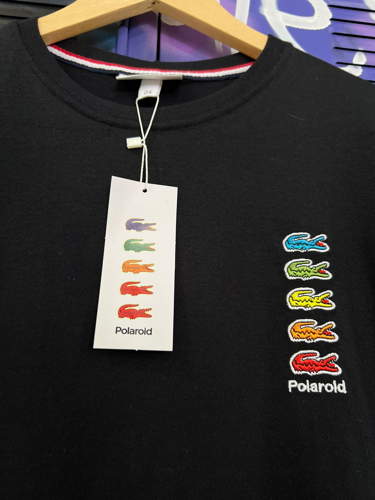 Camiseta Lacoste Preto