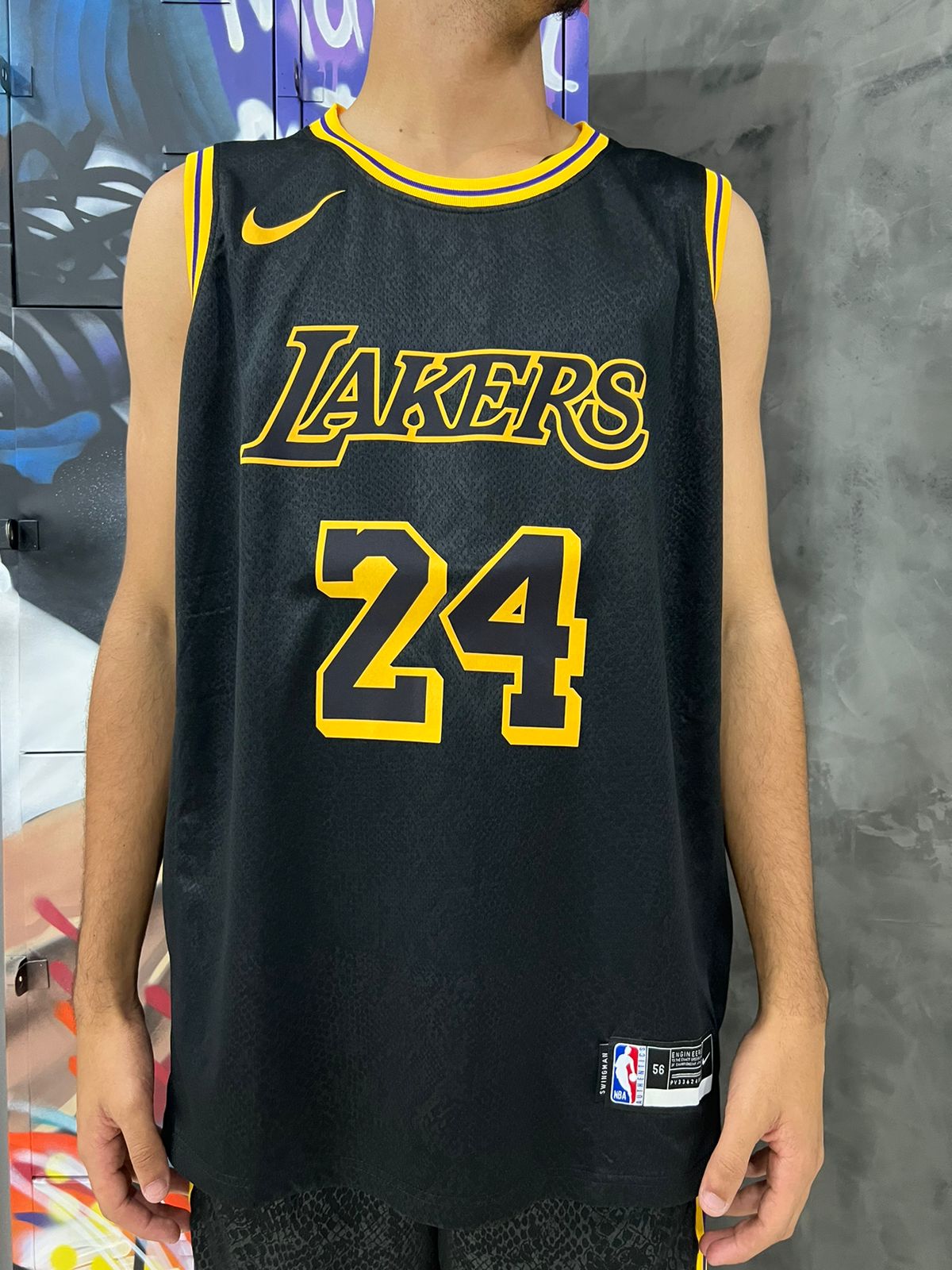 Regata NBA Nike Preto