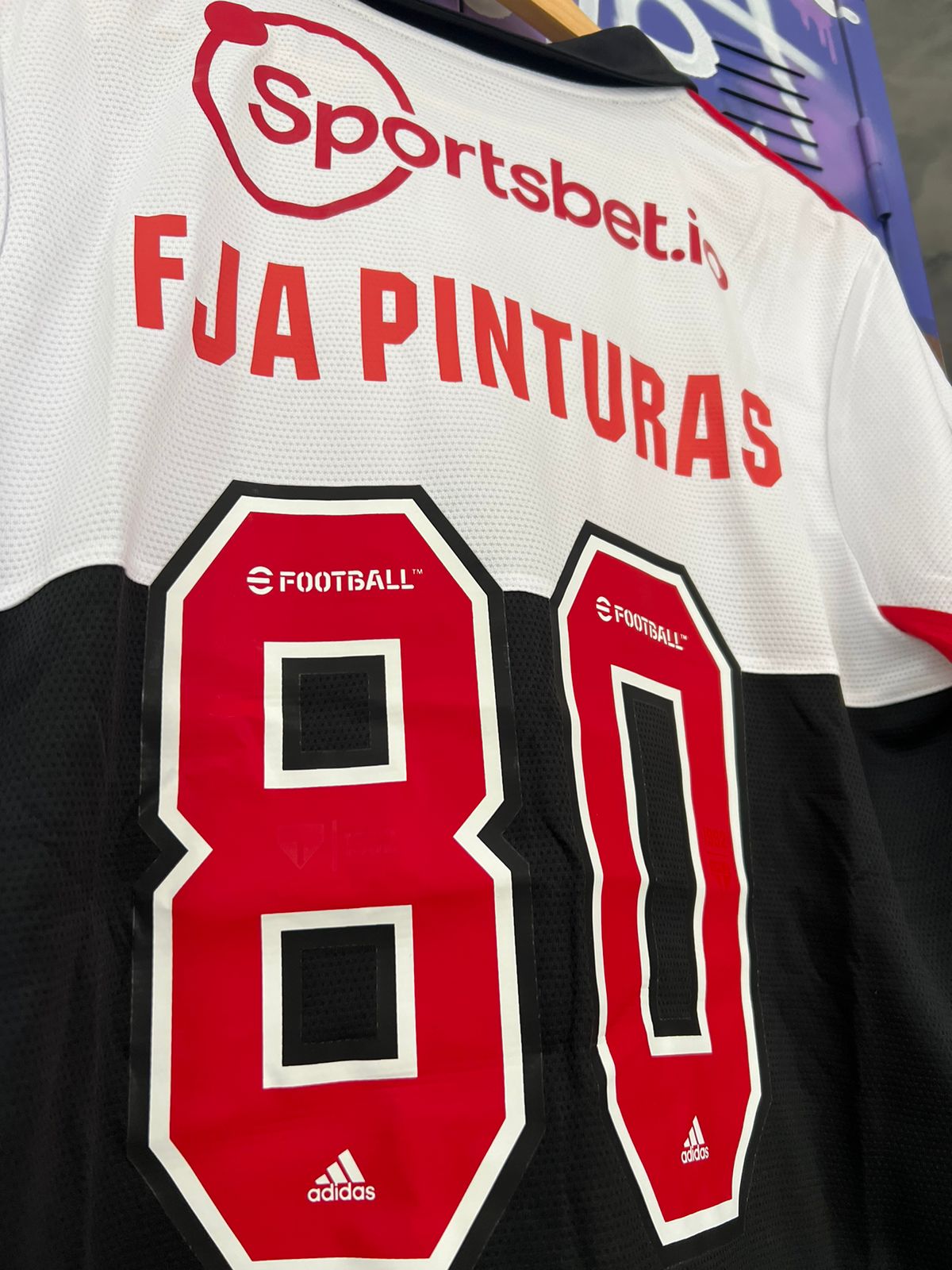 Camisa São Paulo III 2023 C/ Personalização Adidas Branco
