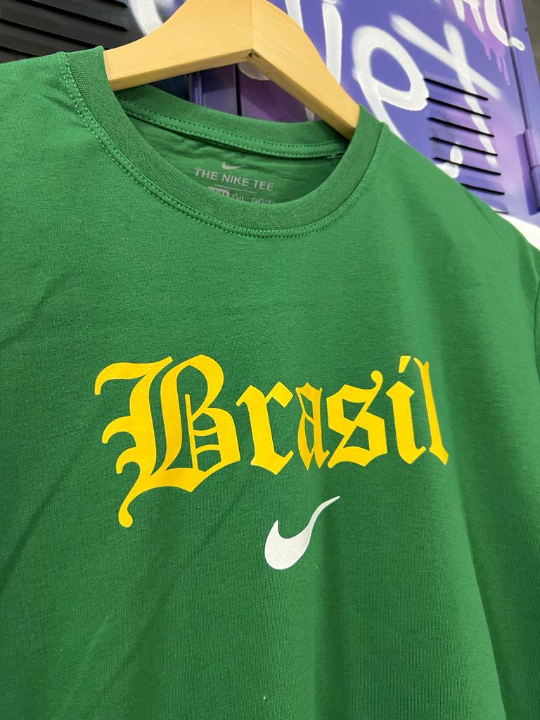 Camiseta Algodão Nike Verde