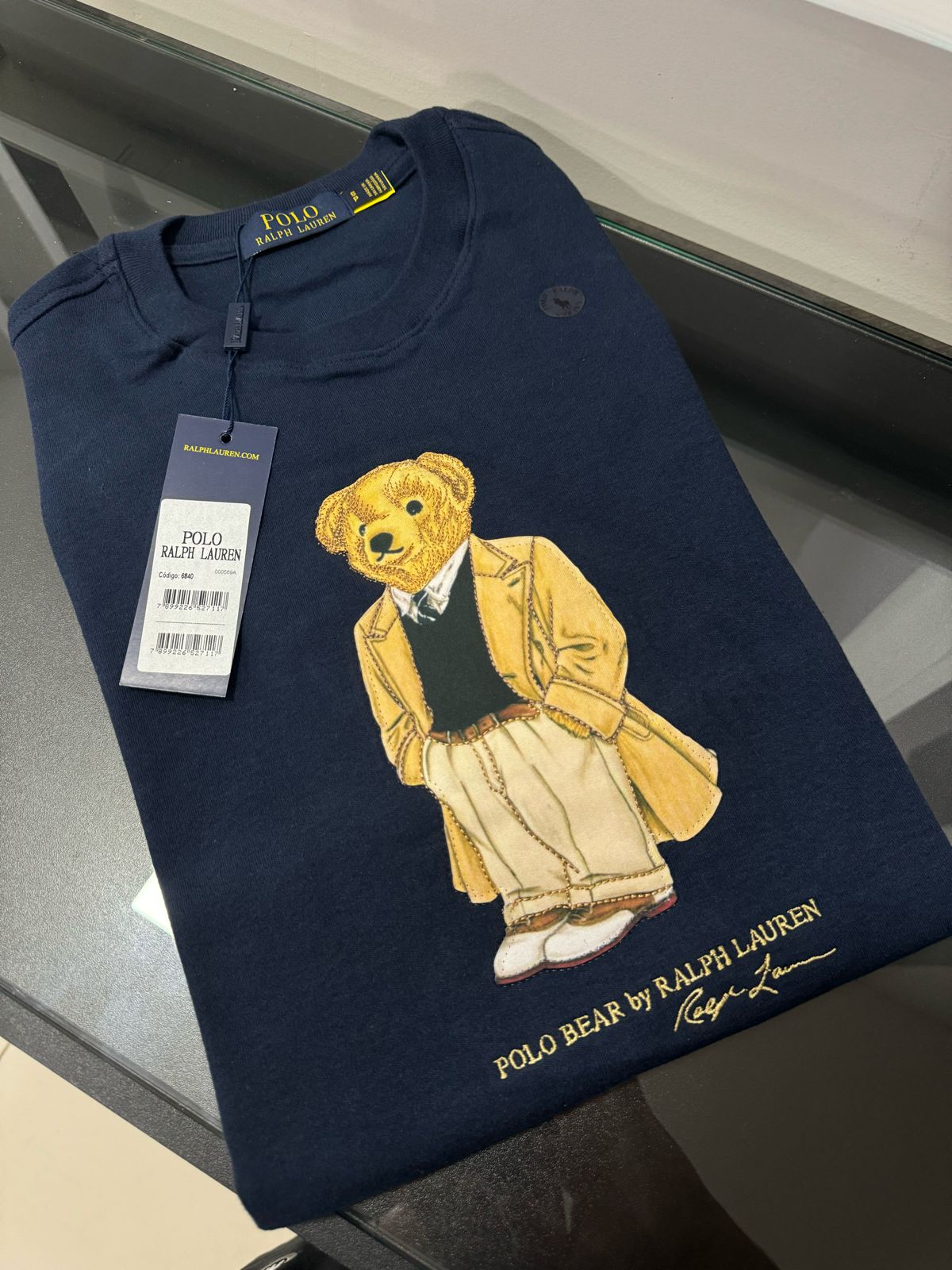 Camiseta Importada Ralph Lauren Azul