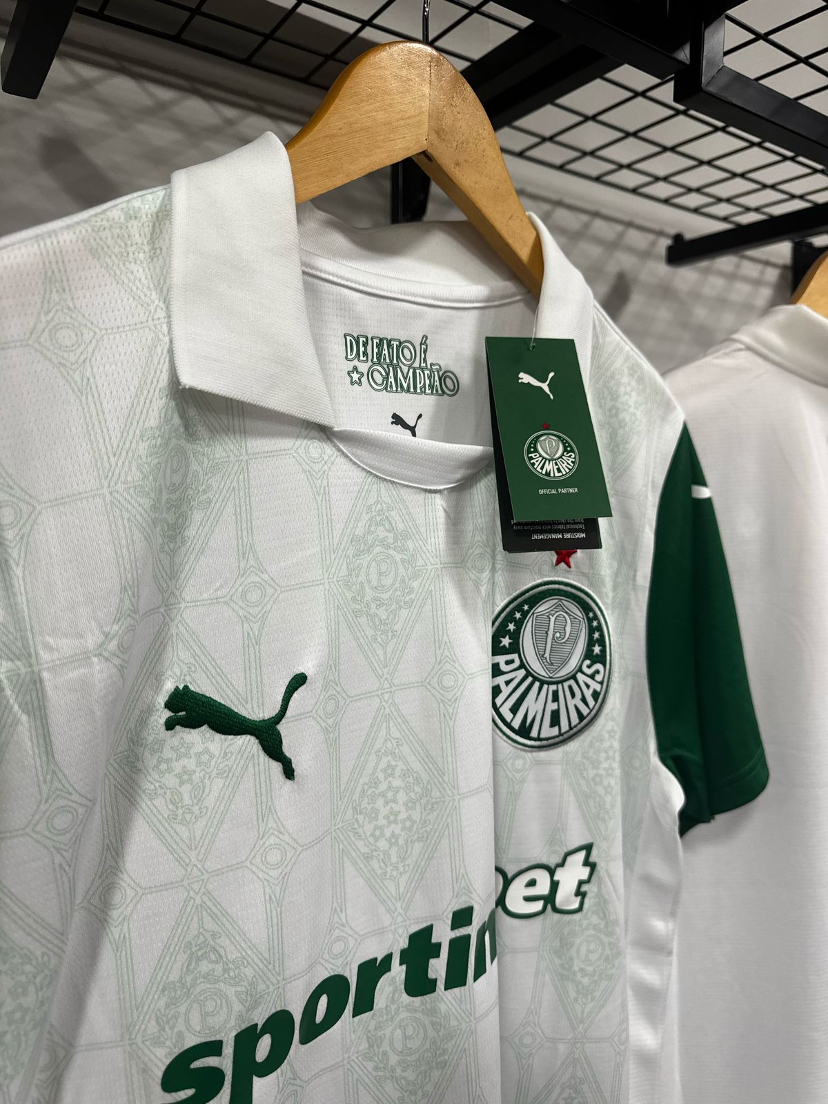 Camisa Palmeiras 25/26 Puma Branca