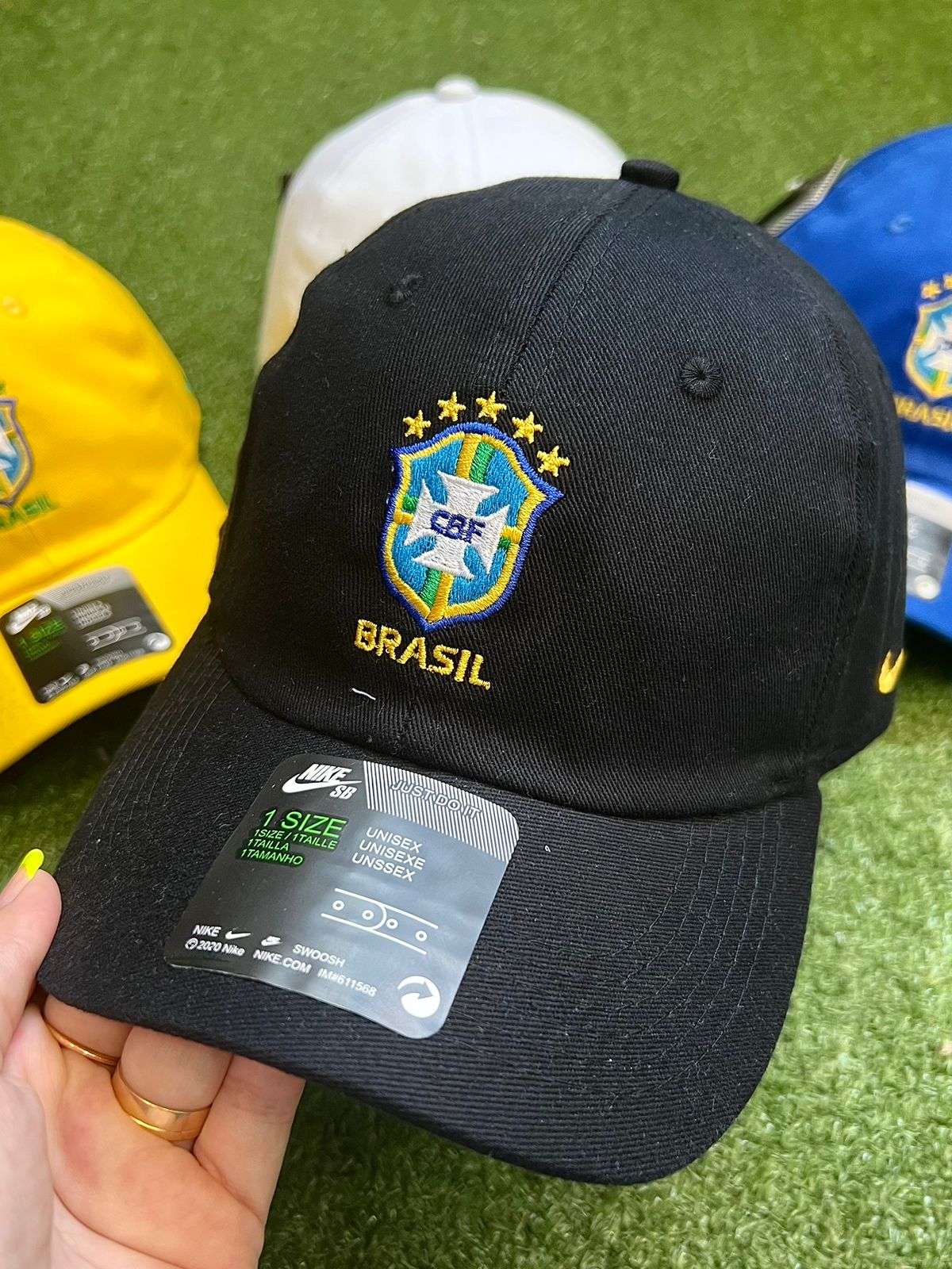 Boné Do Brasil Nike Preto