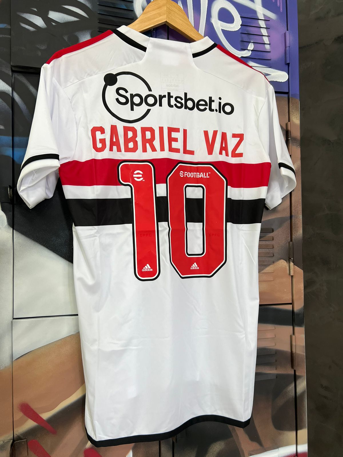 Camisa São Paulo Personalizada Nike Branco