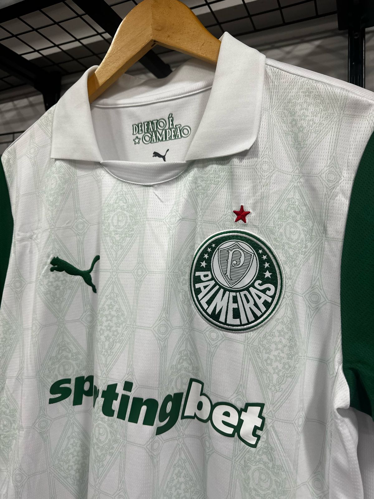 Camisa Palmeiras 25/26 Puma Branca