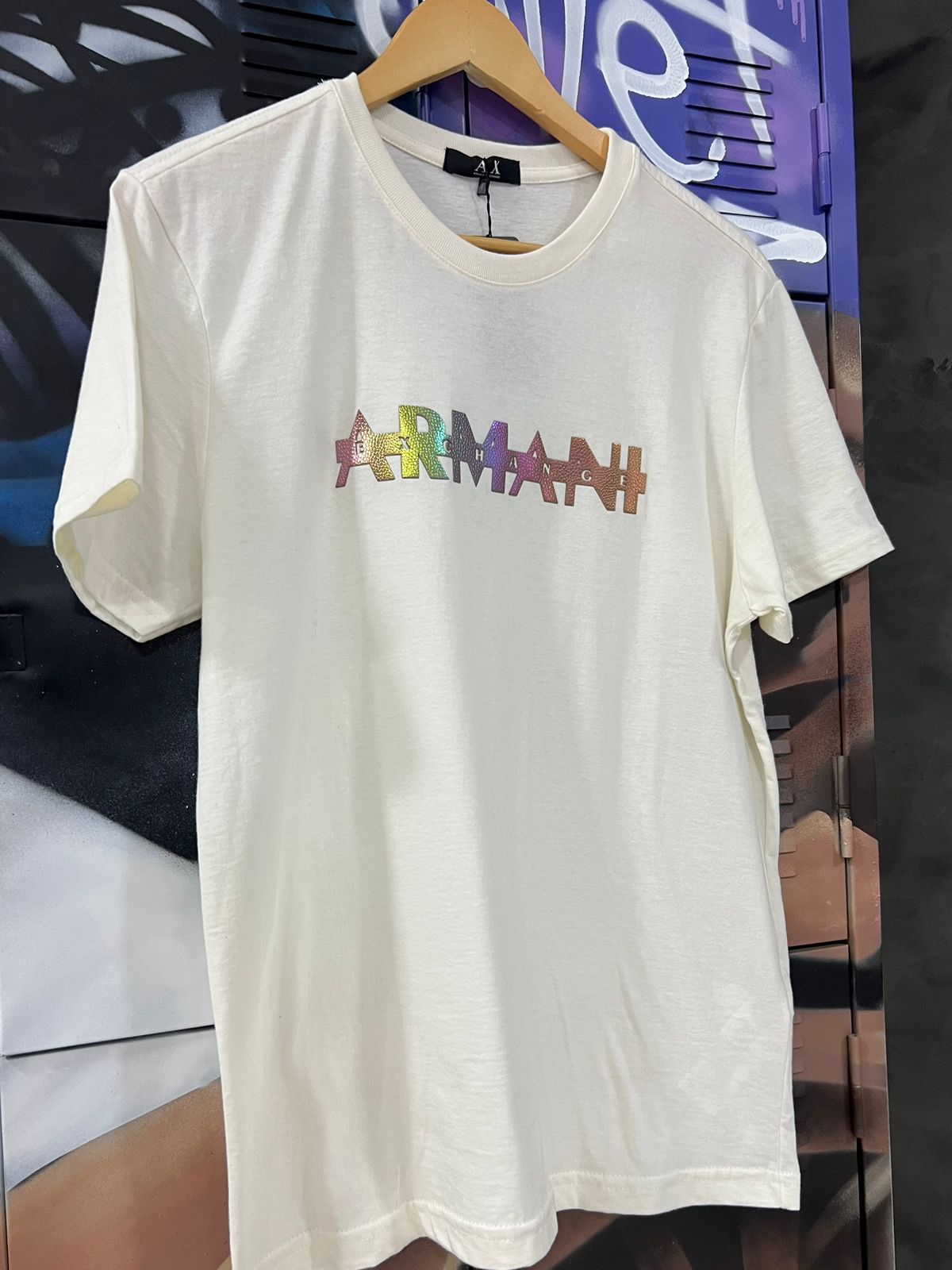 Camiseta Linha Griff Armani Branco